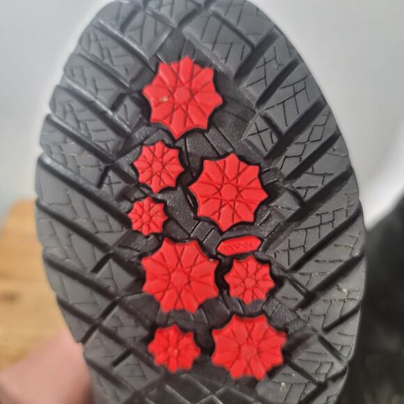 THE NORTH FACE Womens Nuptse Purna Black PrimaLoft Snow Boots Size 7 Faux Fur - Picture 16 of 16